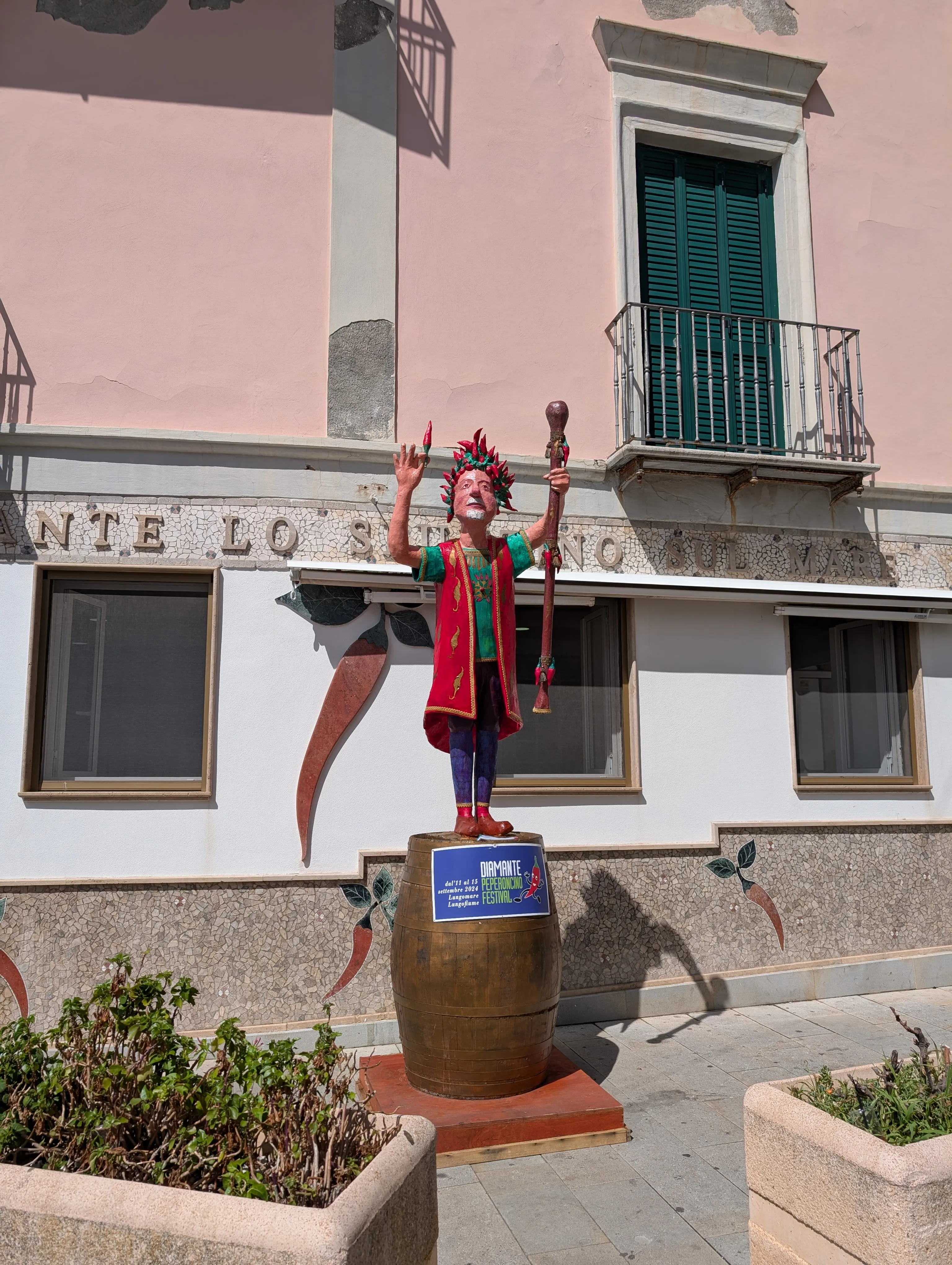 Pepper Man Statue