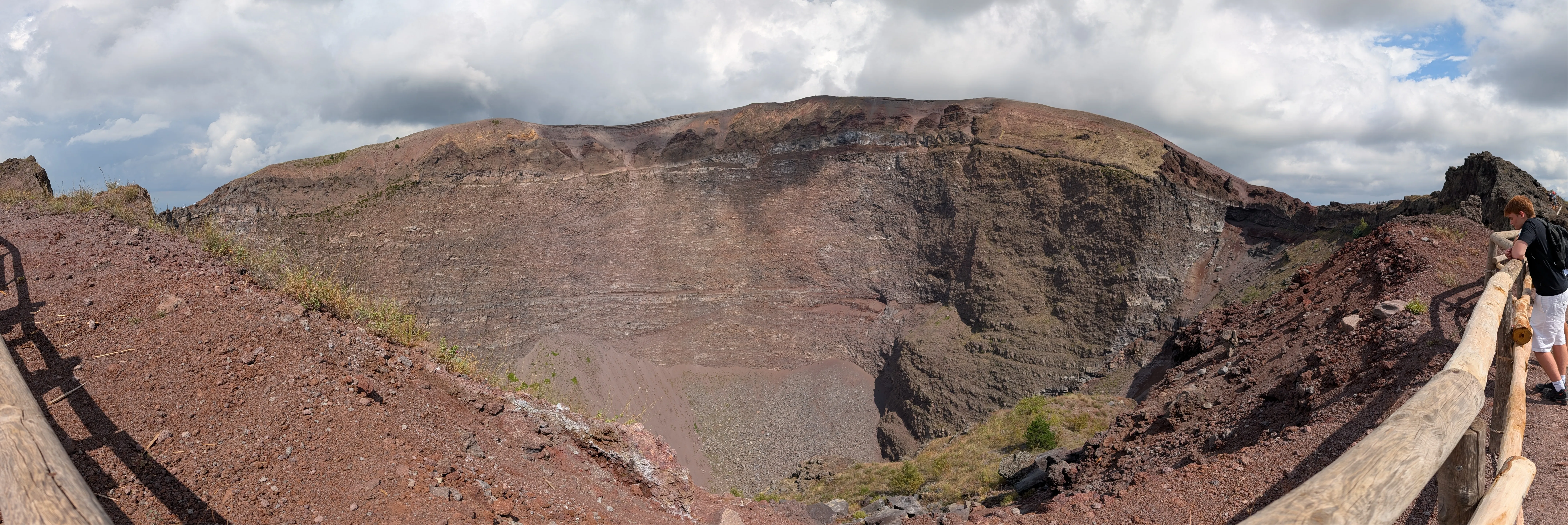 Crater of Vesuvio